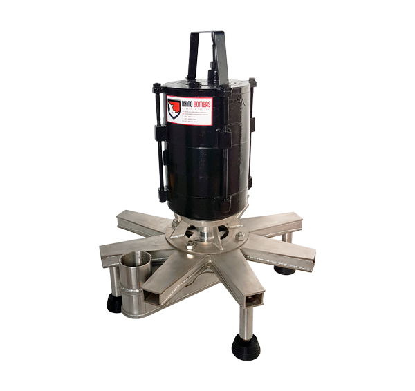 Aerador Submersível Mecânico para tratamento de efluentes rhino bombas