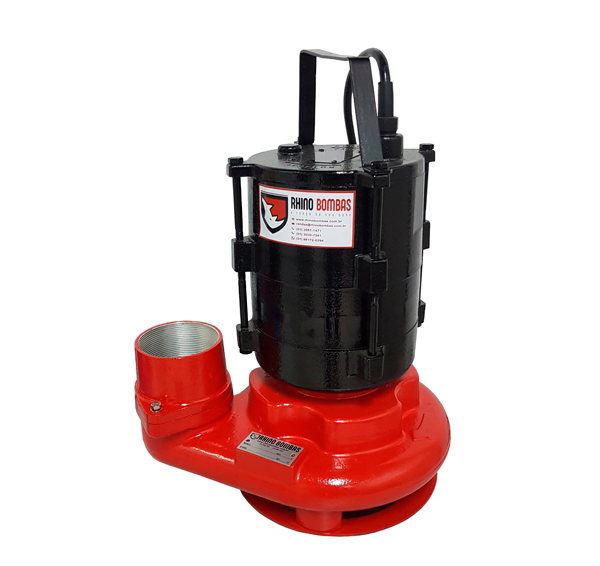 Motobomba Submersível para água suja - Rhino Bombas